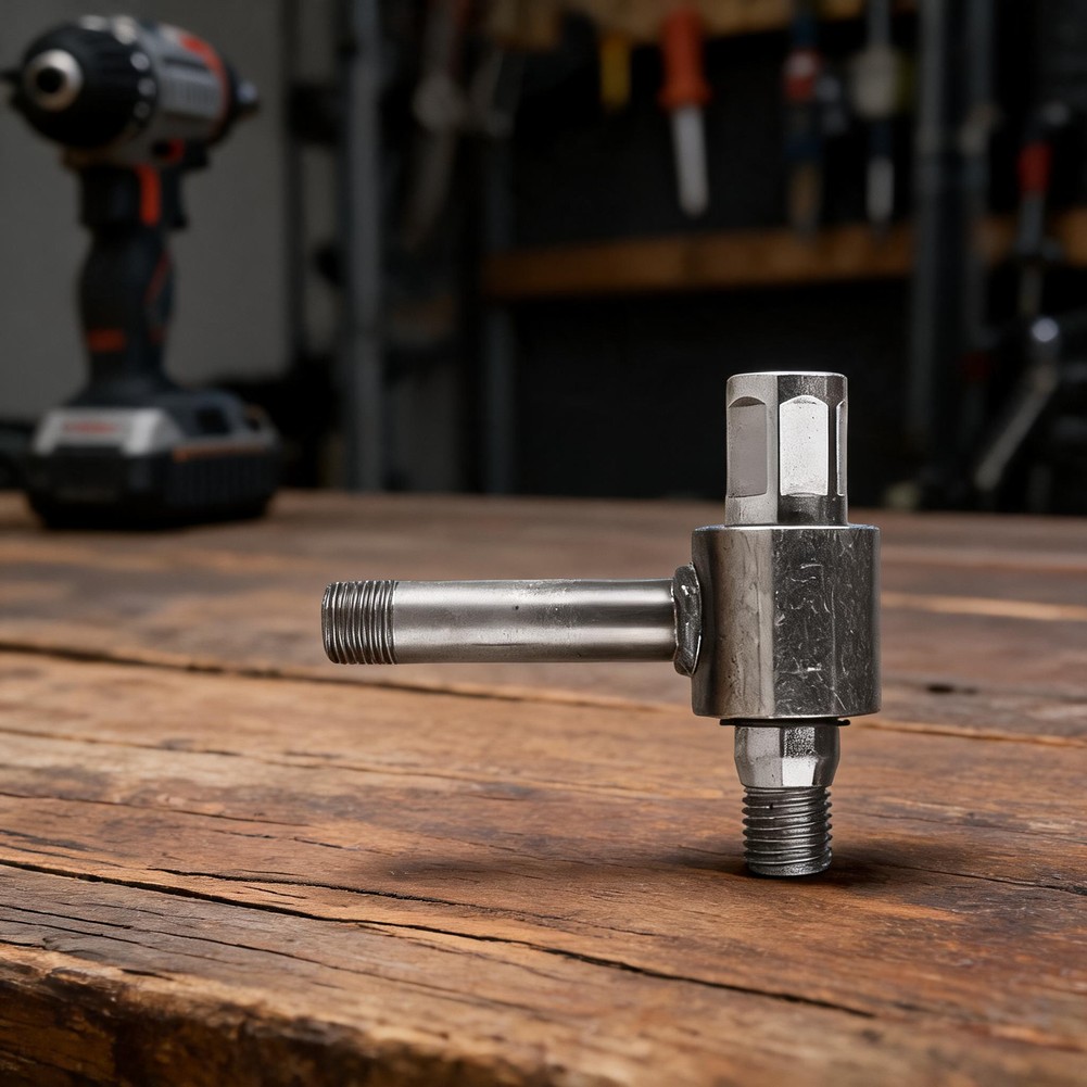 Reciprocating Saw Attachment Drill - Injection Adapter Metal Water Swivel For