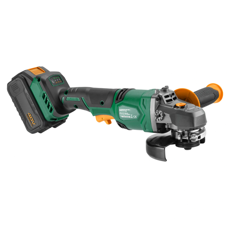 125mm Lithium Cordless 40v Bru - Brushless Angle Grinder Battery Powered review and price