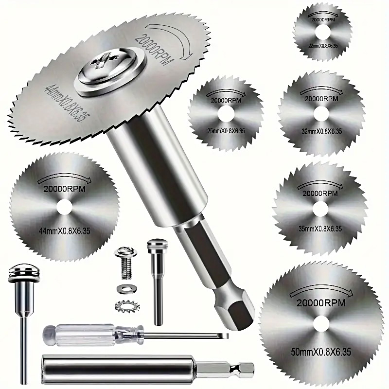 High-Speed Steel Saw Blades 10 - Cordless Rotary Tool Kit Accessories review and price