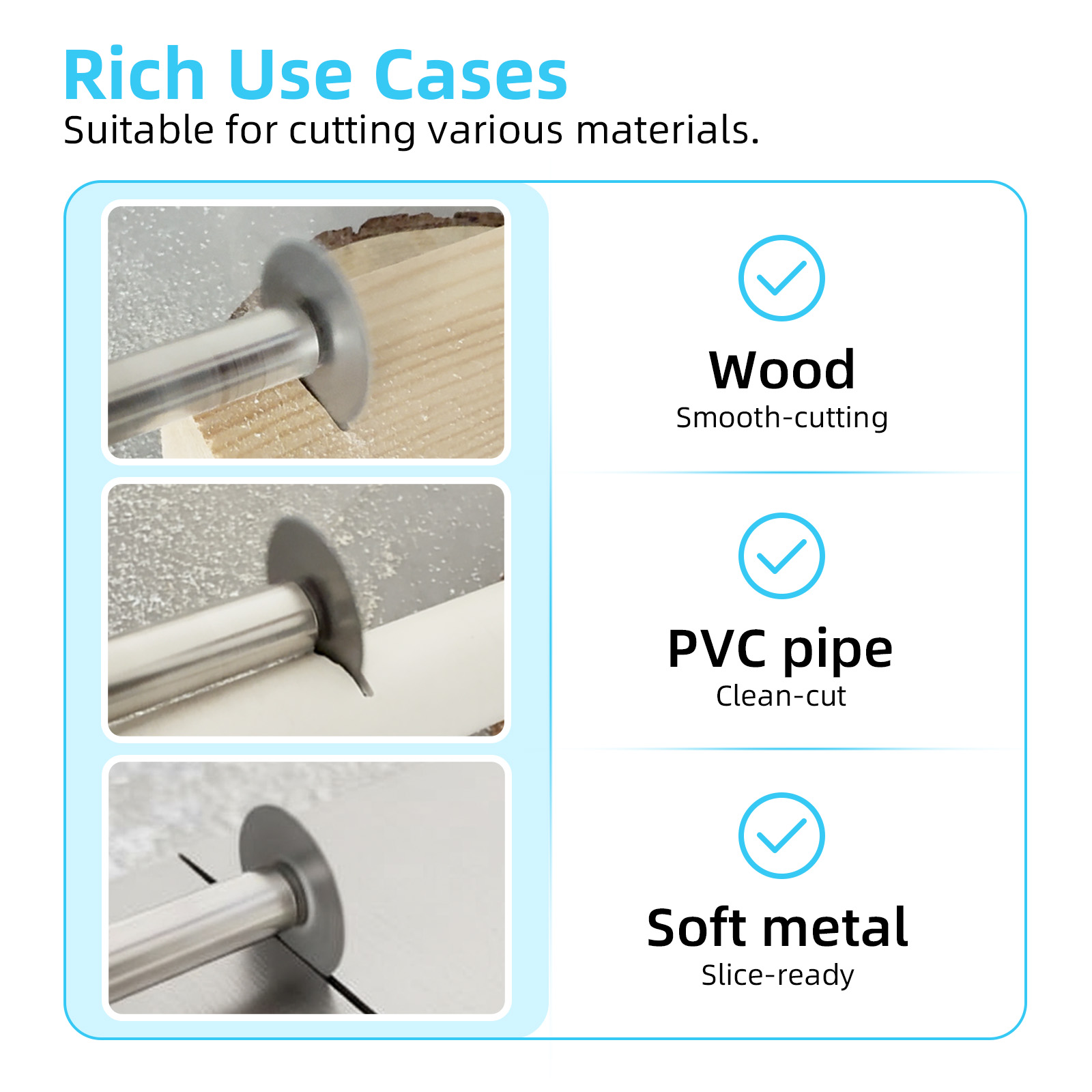 High-Speed Steel Saw Blades 10 - Cordless Rotary Tool Kit Accessories review and price