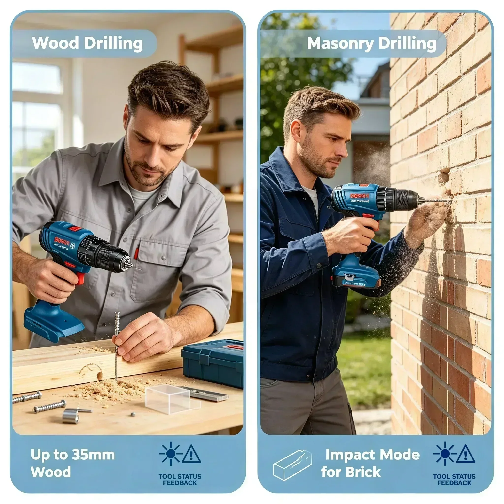 Bosch GSB 185-LI 18V Brushless - Brushless Cordless Electric Drill 18V review and price