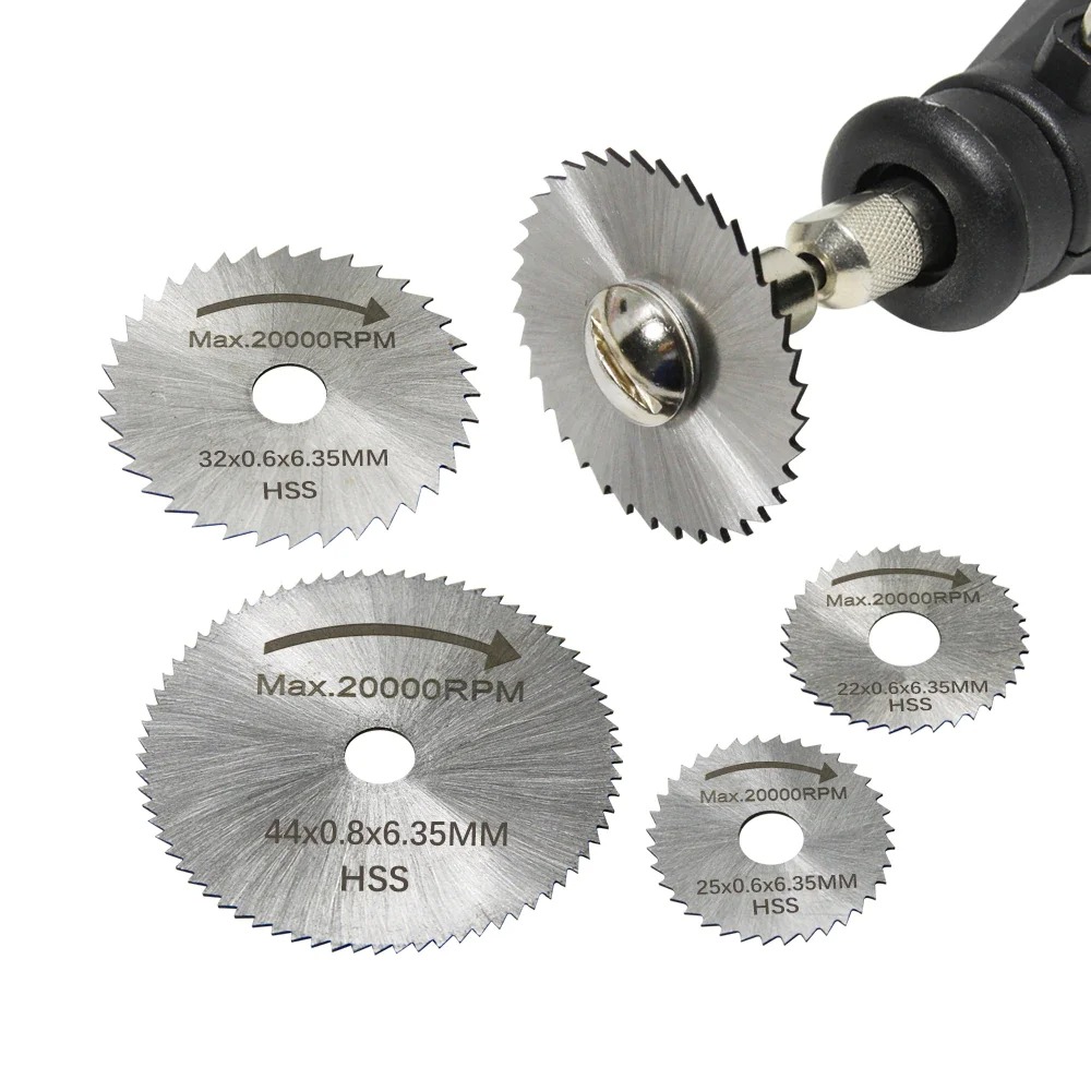 6Pcs HSS Circular Saw Blade Ro - Cordless Rotary Tool Kit Accessories review and price