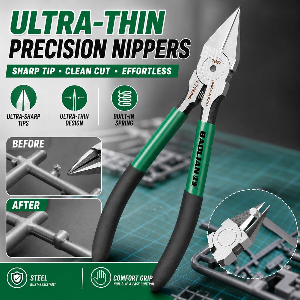 Ultra-Sharp Flush Cutter Plier - Automatic Wire Stripper Cutter review and price