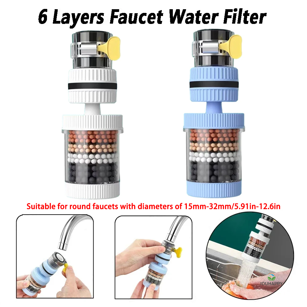 6 Layers Faucet Water Filter U - Plumbing review and price